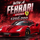 SUPERCAR SUMMER SCRATCH – WIN A FERRARI SPYDER OR €250,000 CASH